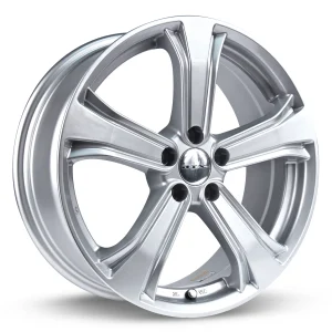 RTX Wheels – Fuji – Silver – 17″x7″ 48mm – All weather Wheels – 081028
